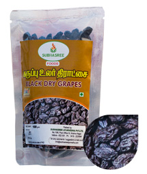 Black Dry Grapes